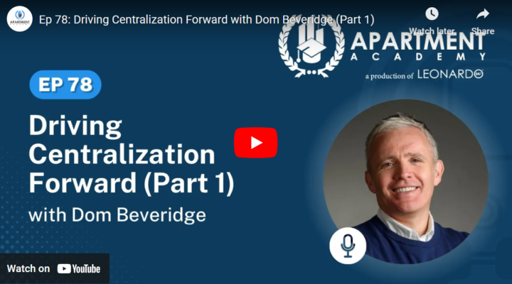 Apartment Academy - Driving Centralization Forward